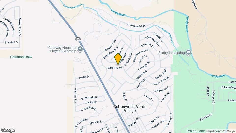 3922 E Del Rio Dr Map and Location Details