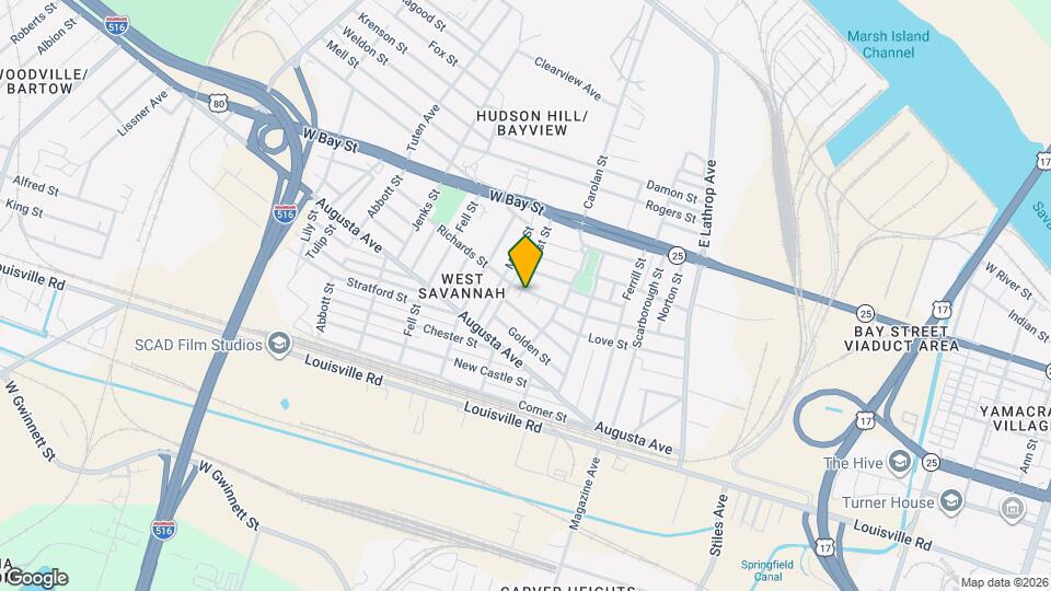1423 Richards St Mapa y Detalles de la Ubicación