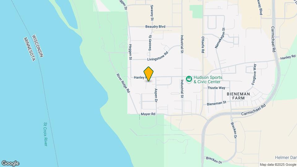 1600 Redwood Dr Map and Location Details