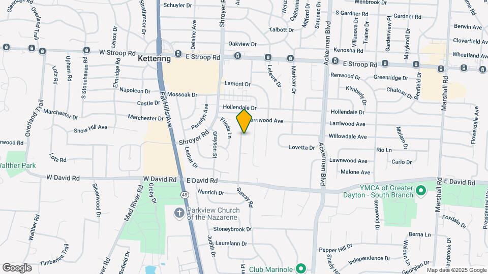 4352 Sunray Rd Map and Location Details