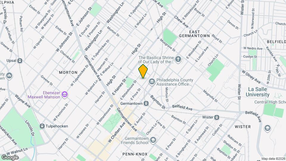 321 E Price St Map and Location Details