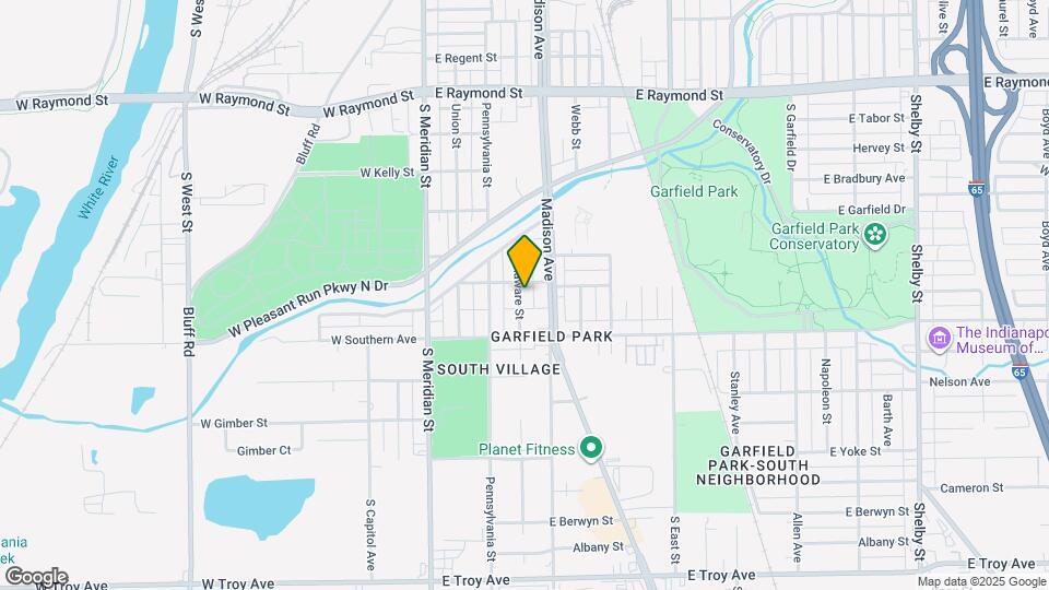 2511 S Delaware St Map and Location Details