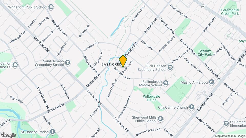 1267 Bantham St Map and Location Details