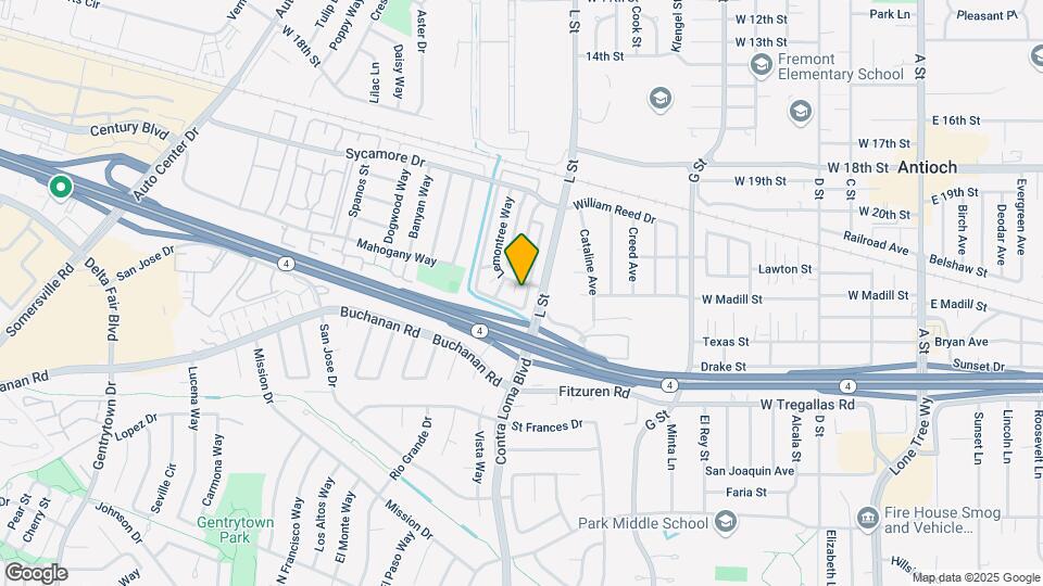 2405 Peppertree Ct Map and Location Details