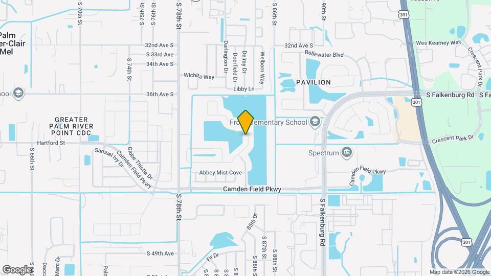 8326 Canterbury Lake Blvd Mapa y Detalles de la Ubicación