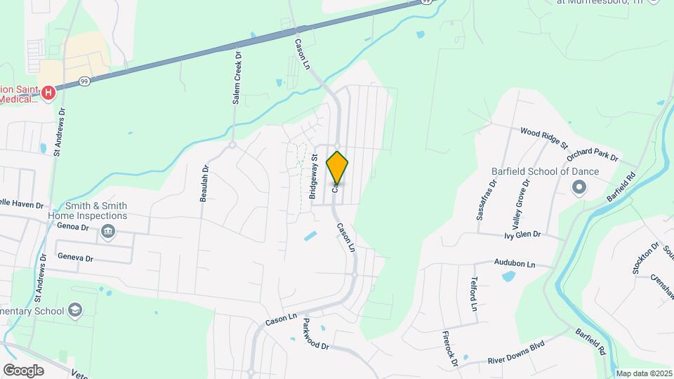 2271 Cason Ln Map and Location Details