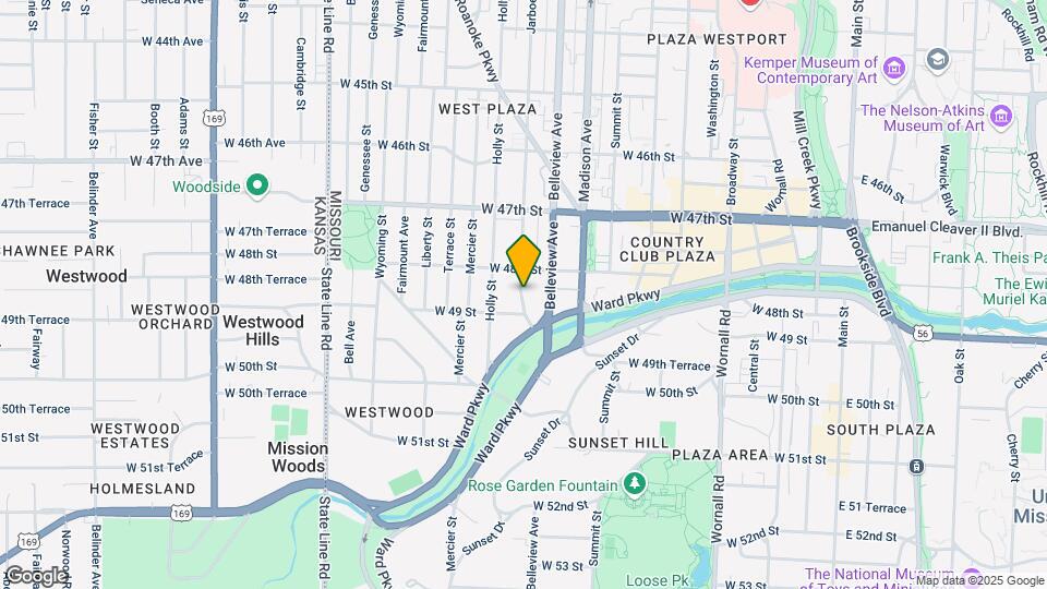4819 Jarboe St Map and Location Details