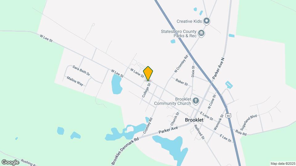 501 W Lane St Map and Location Details