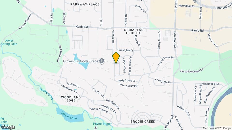 1709 Gamble Rd Map and Location Details