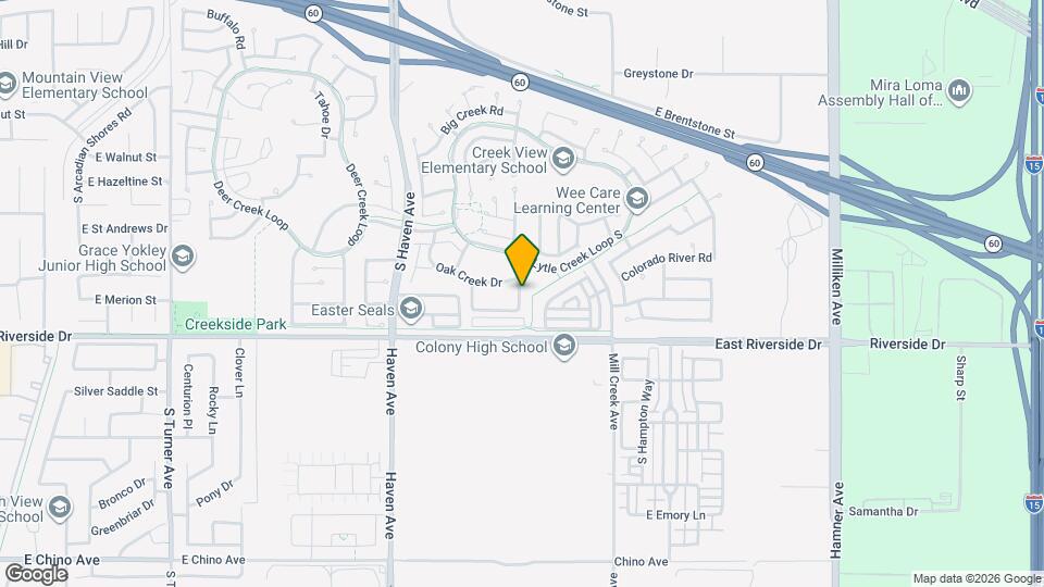 3733 S Country Oaks Loop Map and Location Details