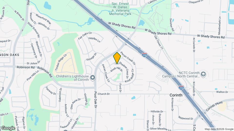 2211 Knob Hill Dr Map and Location Details