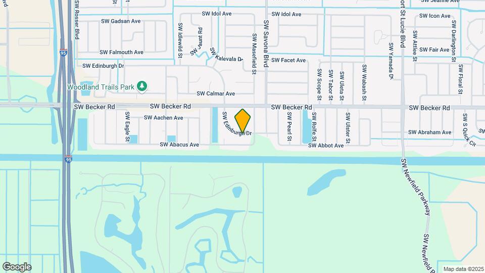 1142 SW Edinburgh Dr Map and Location Details