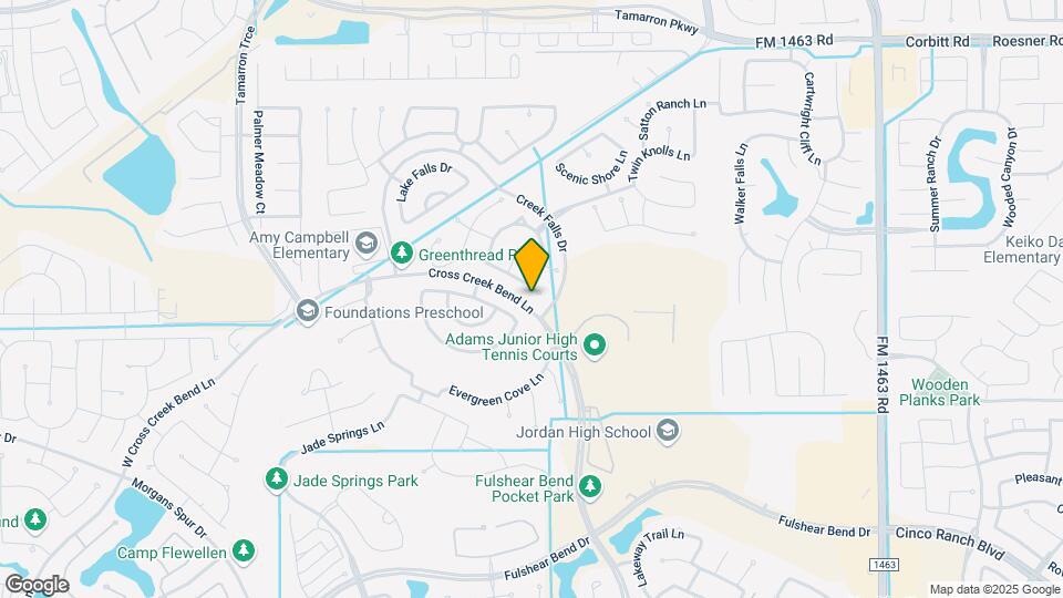 28211 Hidden Brook Ln Map and Location Details