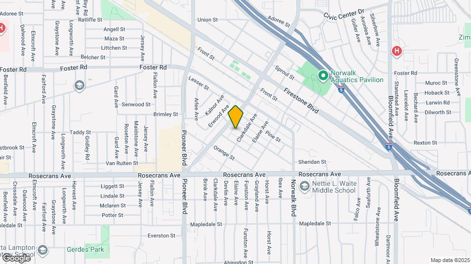 11972 Walnut St Map and Location Details