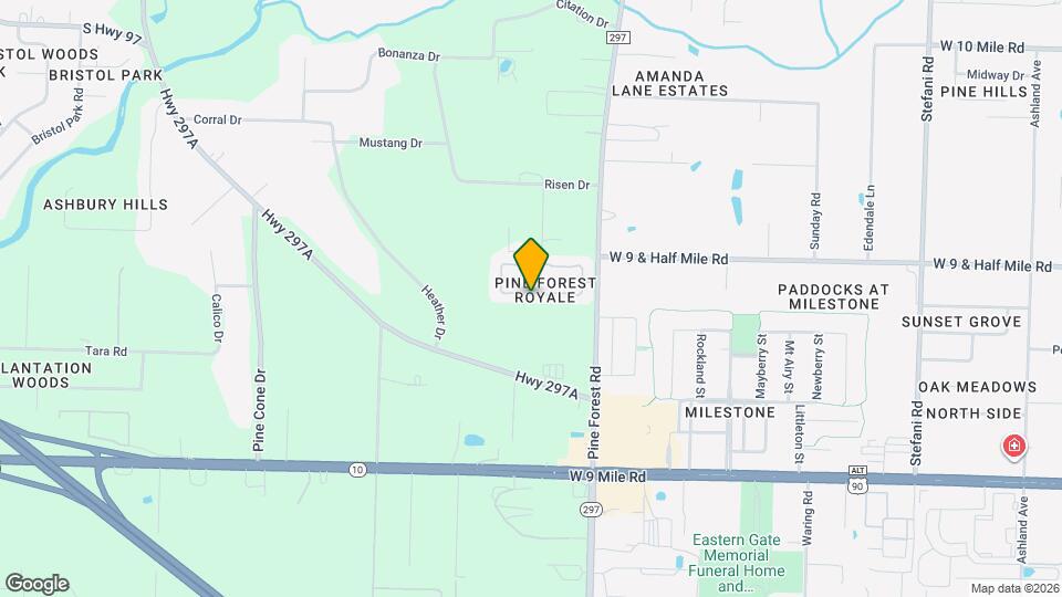 2470 Trailwood Dr Map and Location Details