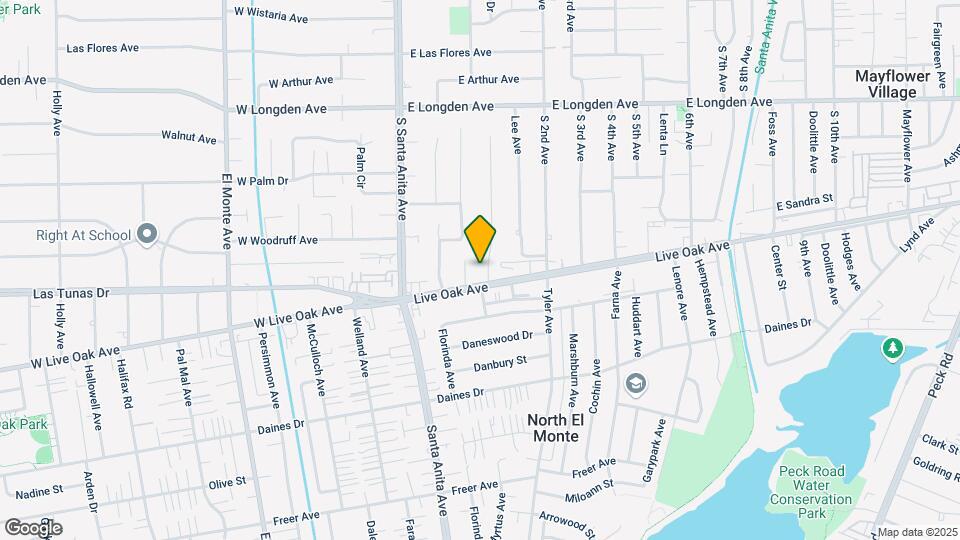 2619 Greenfield Ave Map and Location Details