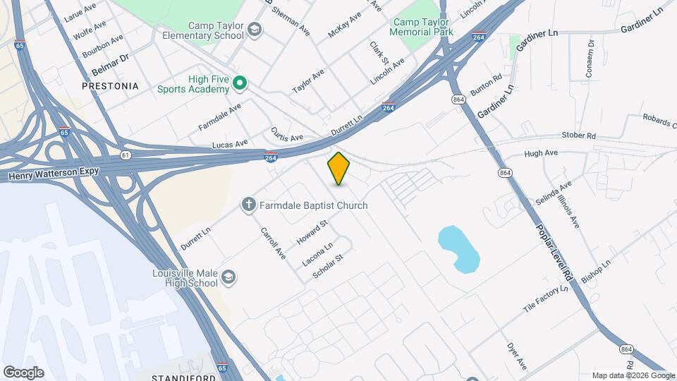 4335 Cavelle Ave Map and Location Details