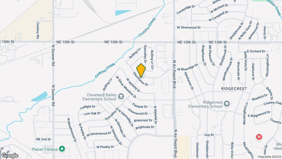 3600 Sunvalley Dr Map and Location Details