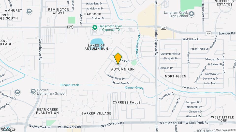 6647 Amberfield Ln Map and Location Details