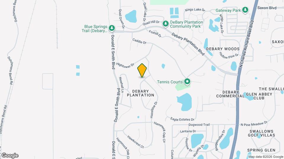 388 Hinsdale Dr Map and Location Details