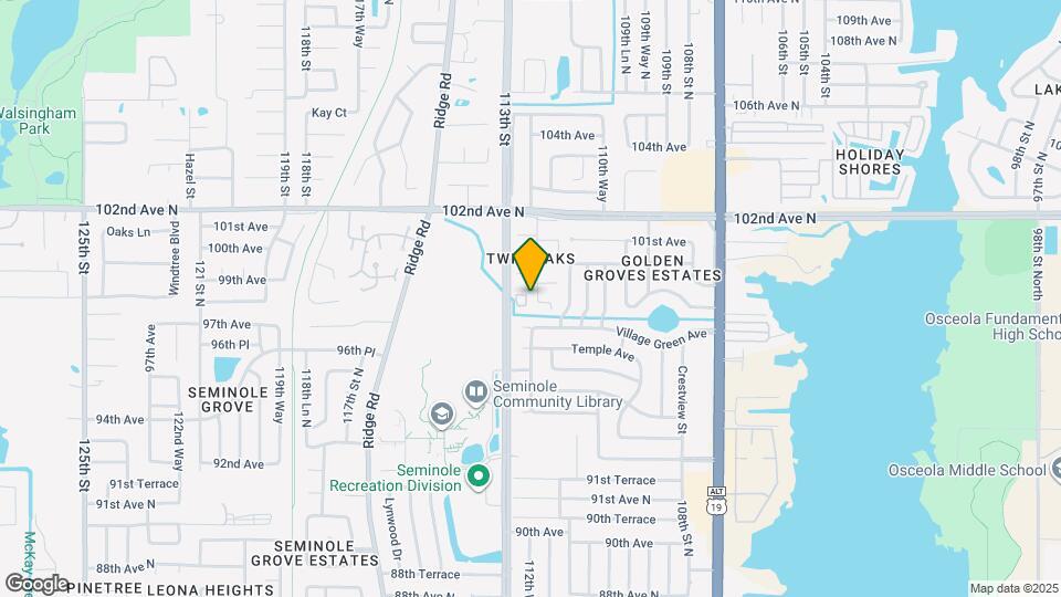 9851 113th St N Map and Location Details