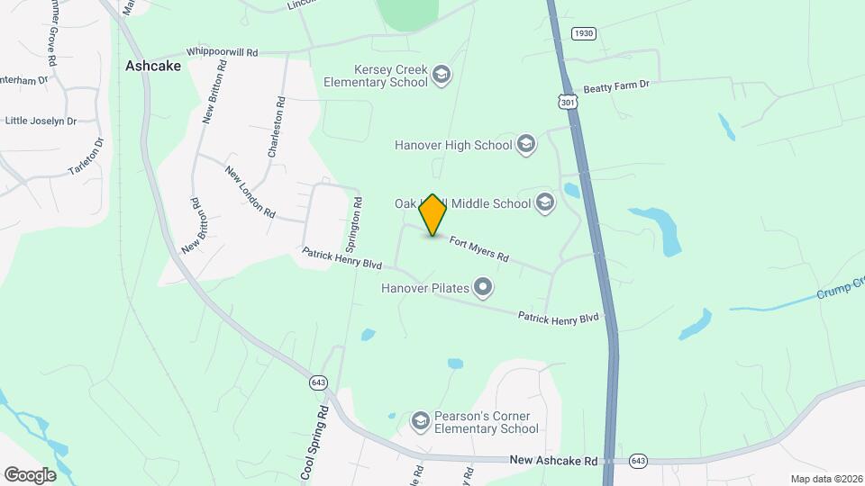 8285 Fort Myers Rd Map and Location Details