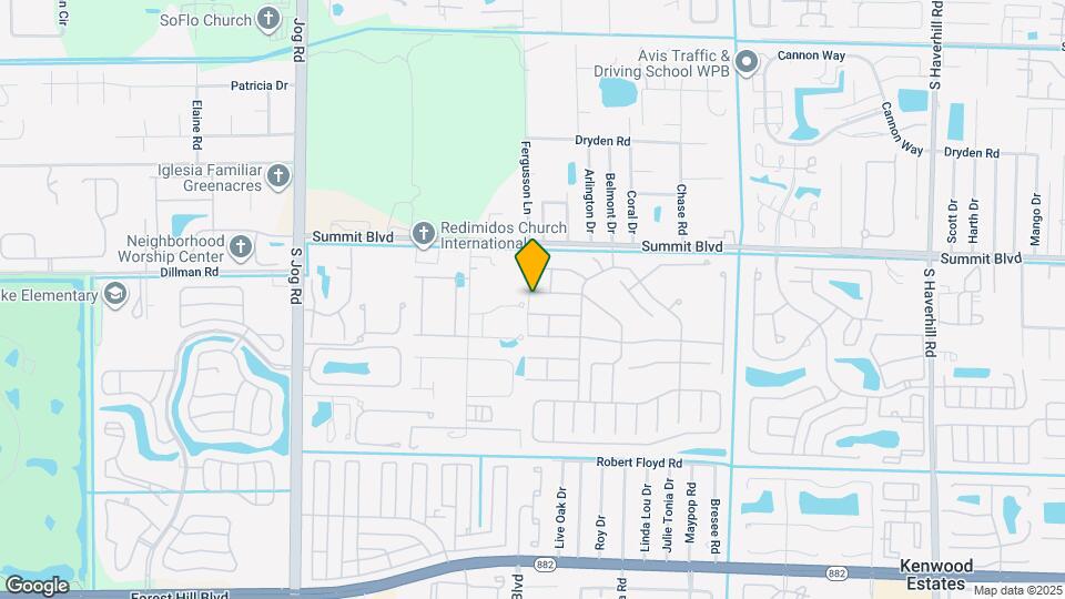 5884 Dewberry Way Map and Location Details