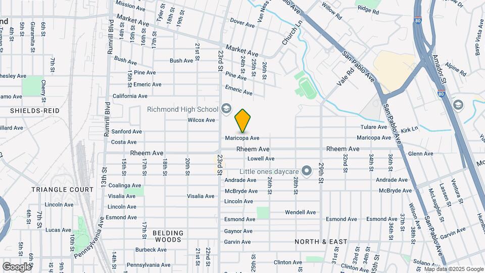 2375 Maricopa Ave Map and Location Details