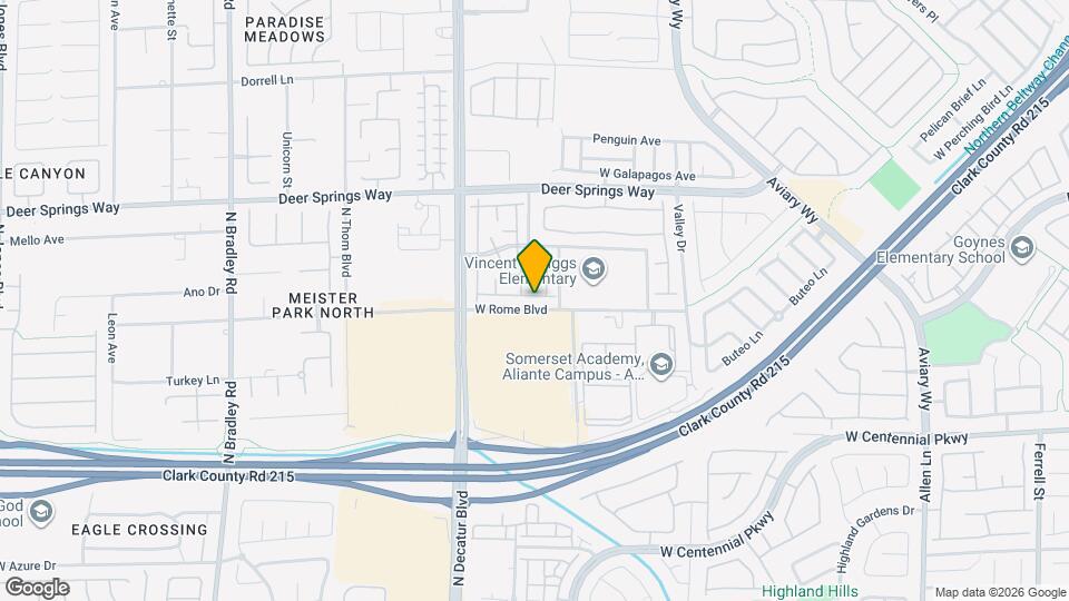 4625 Centisimo Dr Map and Location Details