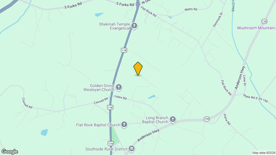 221 Brook Way Map and Location Details