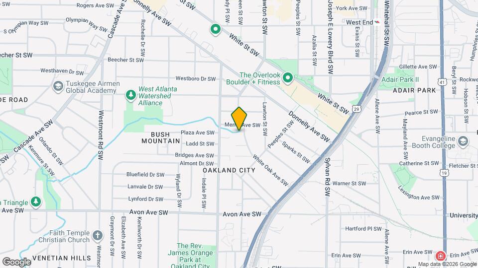 1084 Cordova St SW Mapa y Detalles de la Ubicación