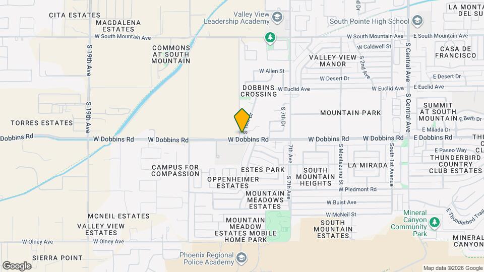 9030 S 10th Dr Map and Location Details