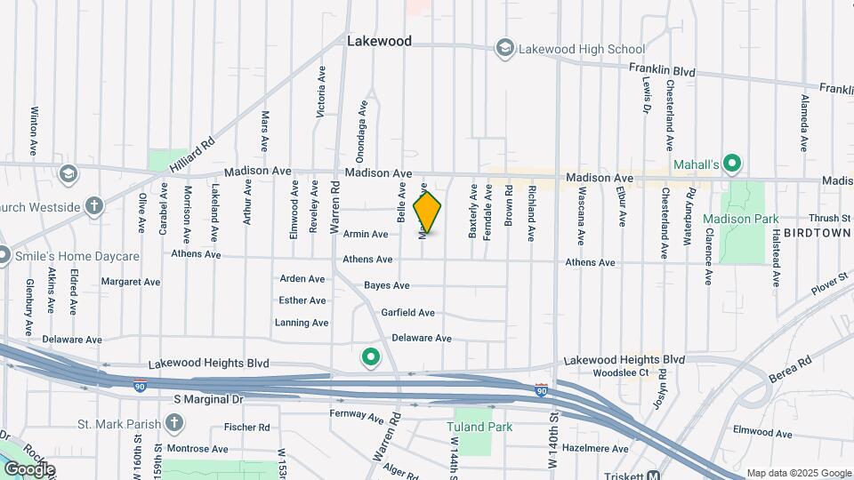 2085 Marlowe Ave, Unit Up Unit Map and Location Details