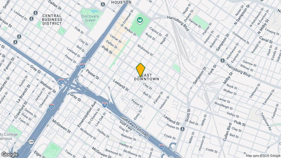 2713 Clay St Map and Location Details