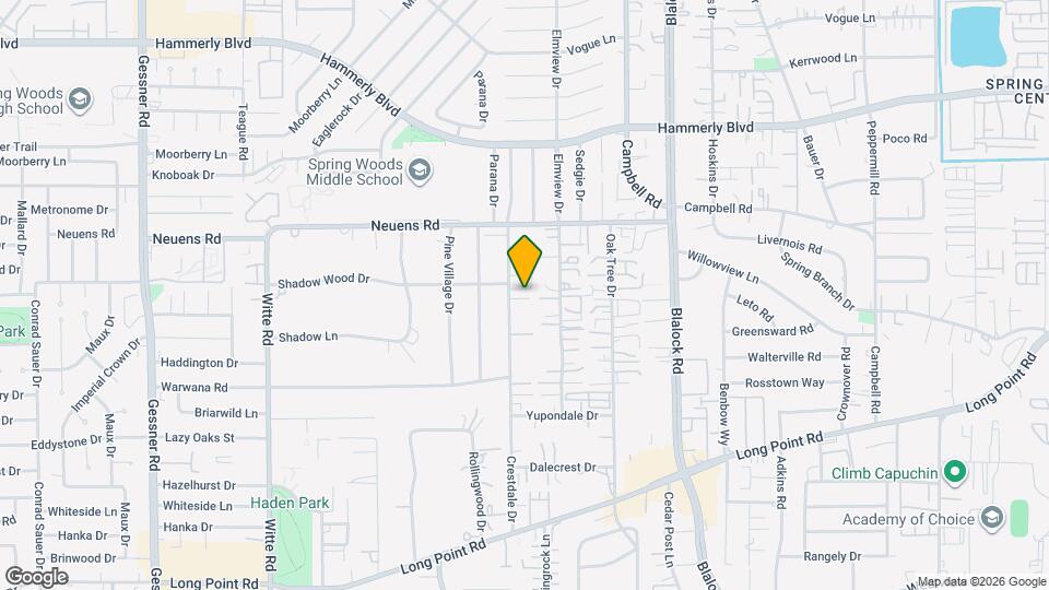 1716 Crestdale Dr Map and Location Details