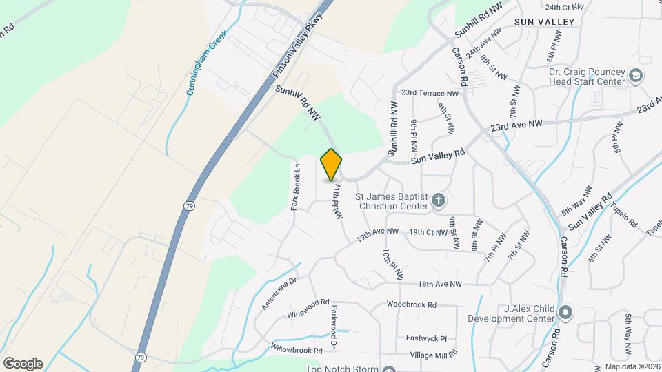 2104 11th Pl NW Map and Location Details