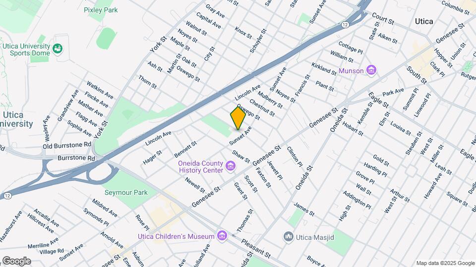1530 Sunset Ave, Unit Apt 1N Mapa y Detalles de la Ubicación