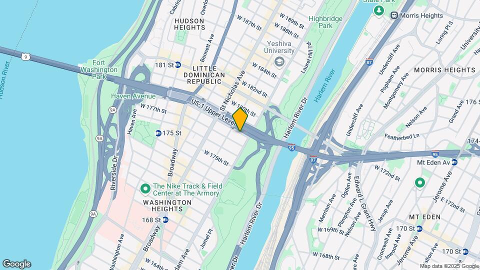 506 W 178th St Map and Location Details