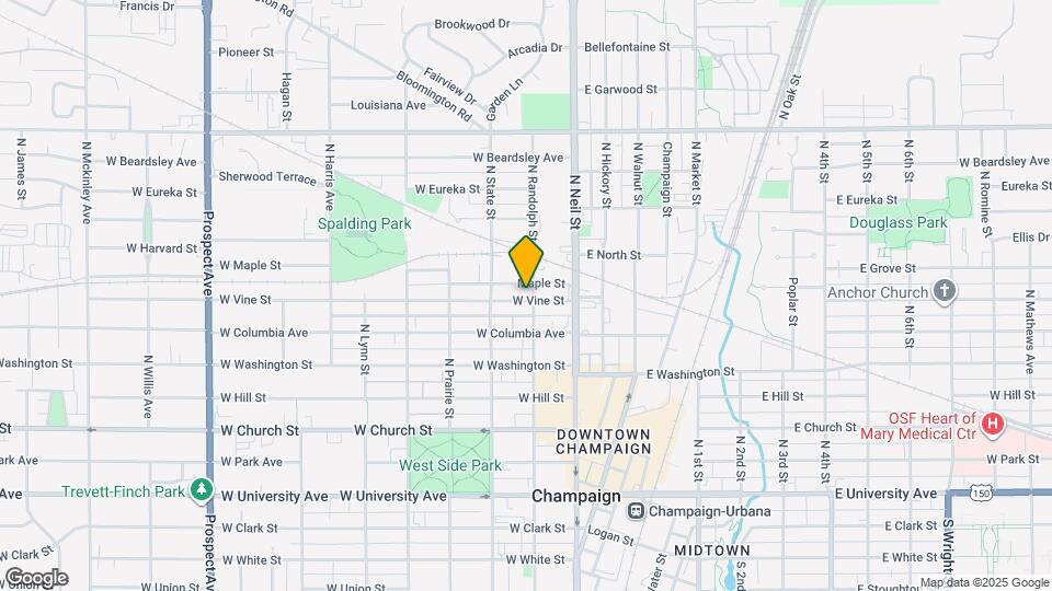 701 N Randolph St Mapa y Detalles de la Ubicación