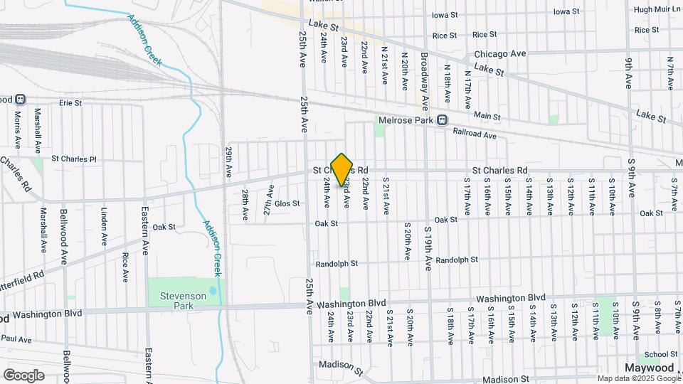 312 23rd Ave Map and Location Details