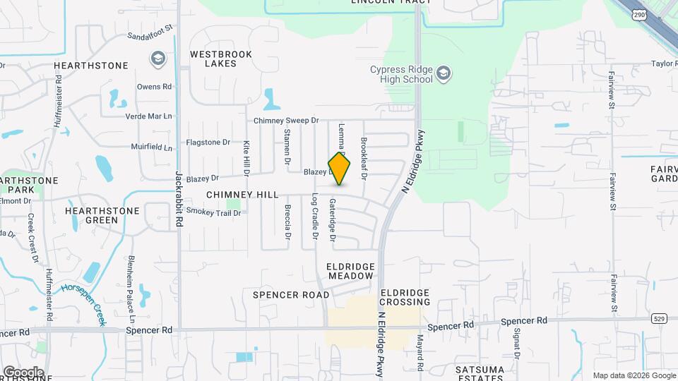 13316 Firebrick Dr Map and Location Details