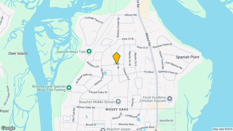 702 Center Dr W Map and Location Details