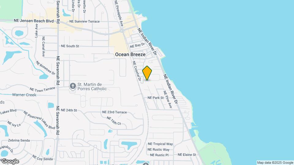 2134 NE Pelican Ter Map and Location Details