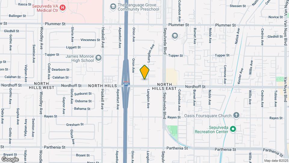 Nordhoff Apartments Map and Location Details