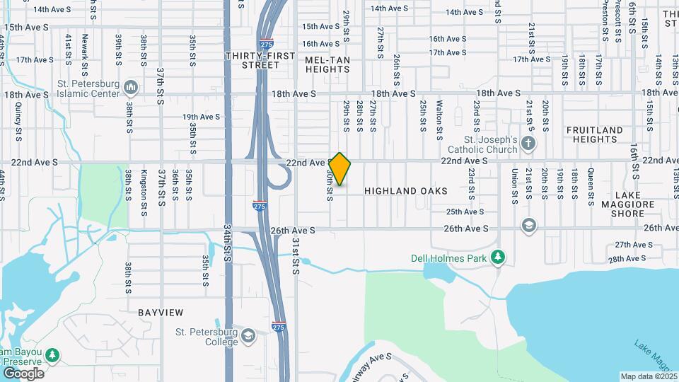 2921 24th Ave S Mapa y Detalles de la Ubicación
