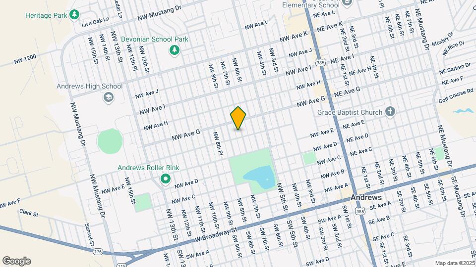 703 NW 7th St Map and Location Details