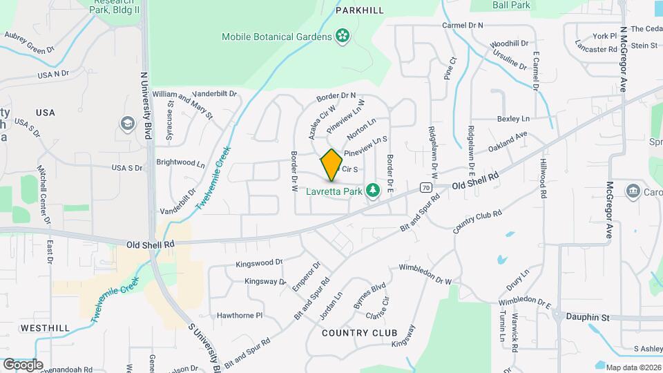 5175 Brentwood Ln Map and Location Details