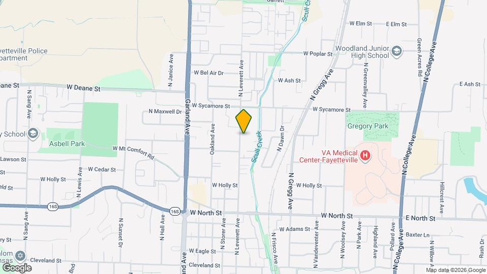 1522 N Leverett Ave Map and Location Details