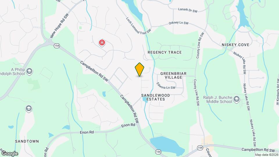 1965 Sandcreek Dr SW Mapa y Detalles de la Ubicación