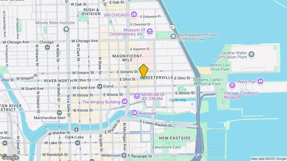211 E Ohio St, Unit 2513 Map and Location Details
